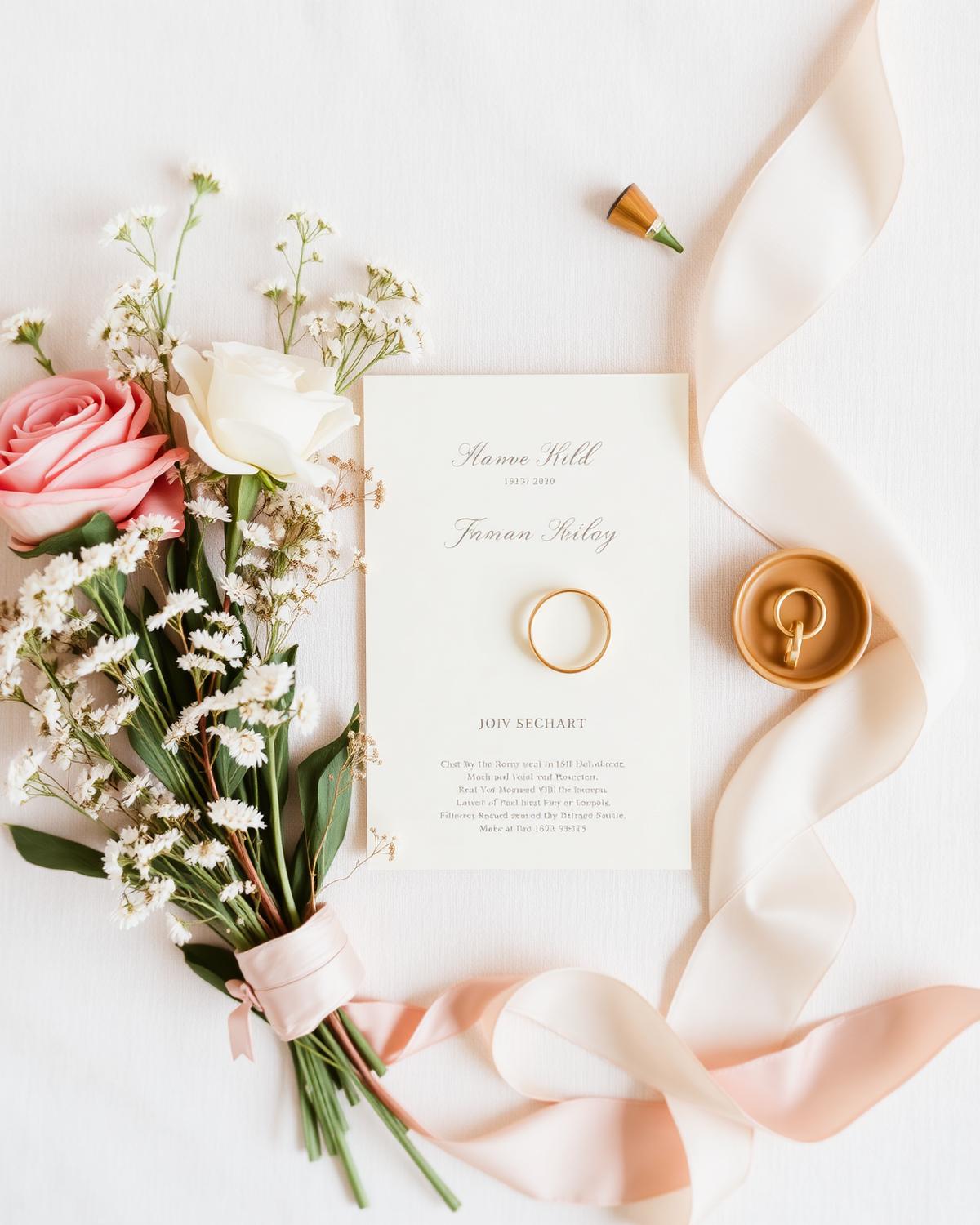 Wedding details captured by VJ Film Co.